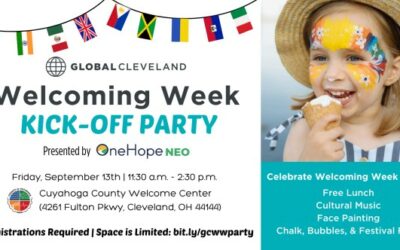 Welcoming Week Kick Off Party- Global Cleveland