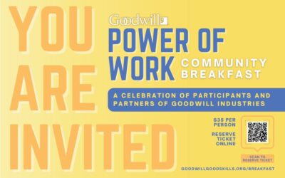 Goodwill Power of Work Breakfast – Goodwill Goodskills