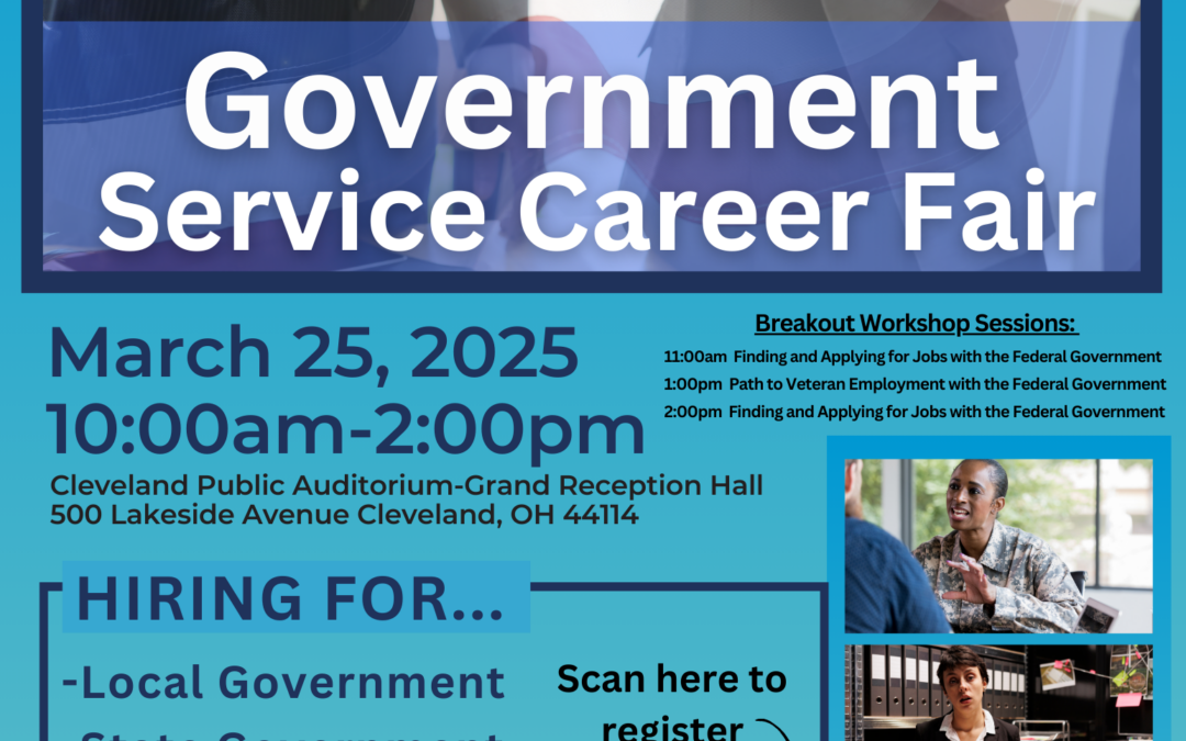 Join Us at the 2025 Government Job Fair! – City of Cleveland