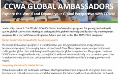 Global Ambassadors Program – Cleveland Council on World Affairs